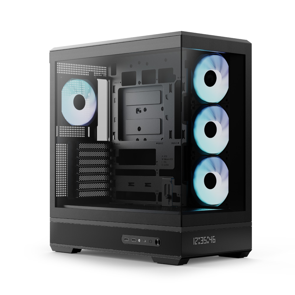 Midi P500B-Digi Black ARGB  ACCS-P500B-DIGI-001