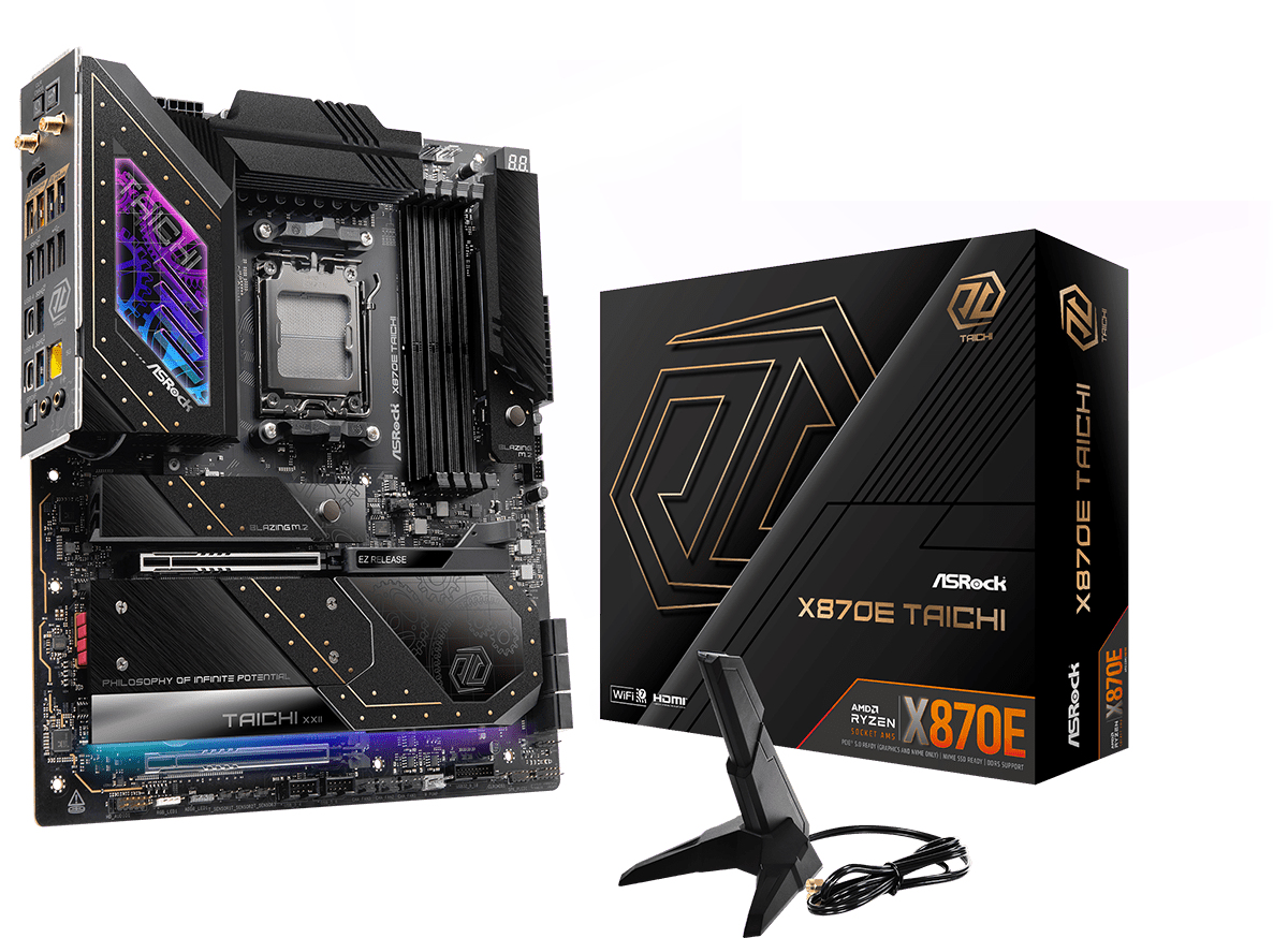 X870E Taichi - AMD X870 - So. AM5 - EATX