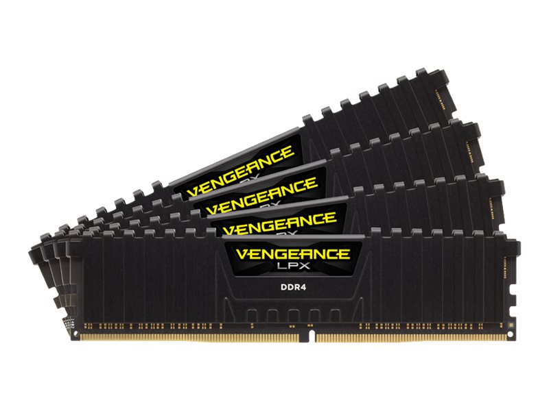 DDR4  64GB PC 3200 CL16 CORSAIR KIT (4x16GB) Vengeance LPX retail