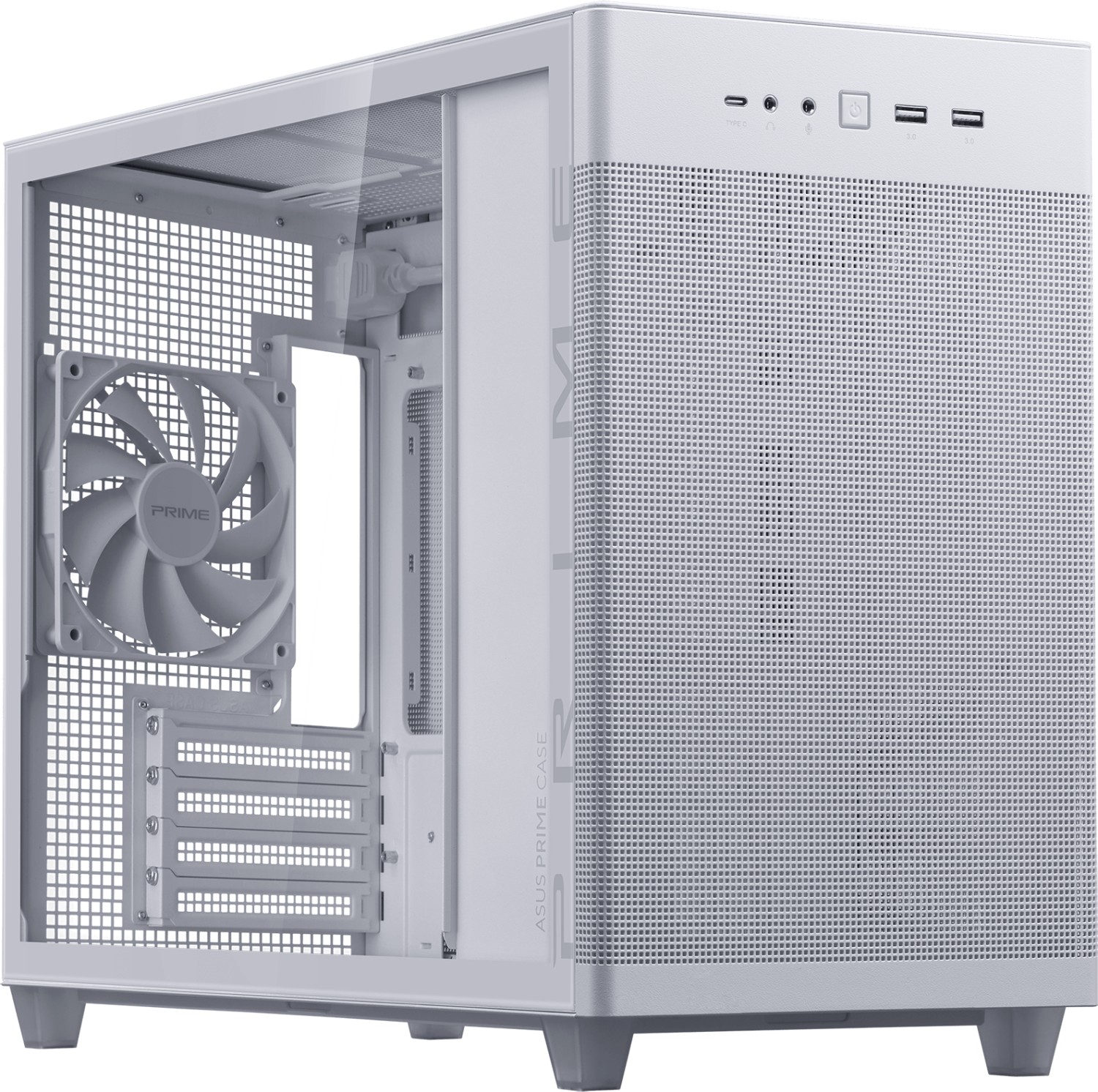 Prime AP201 Tempered Glass - Weiß - Glasfenster