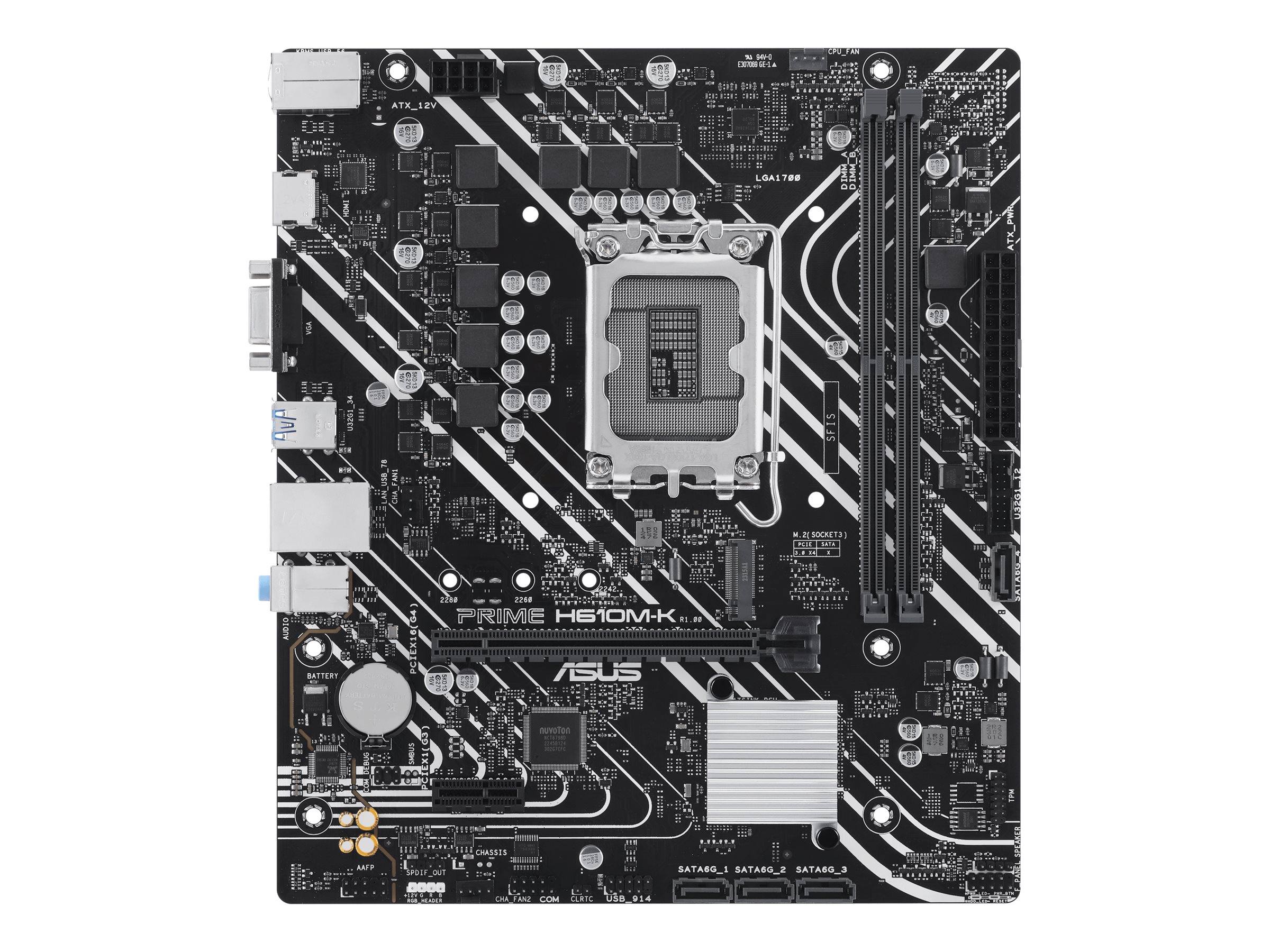 PRIME H610M-K                 (Intel,1700,DDR5,mATX)