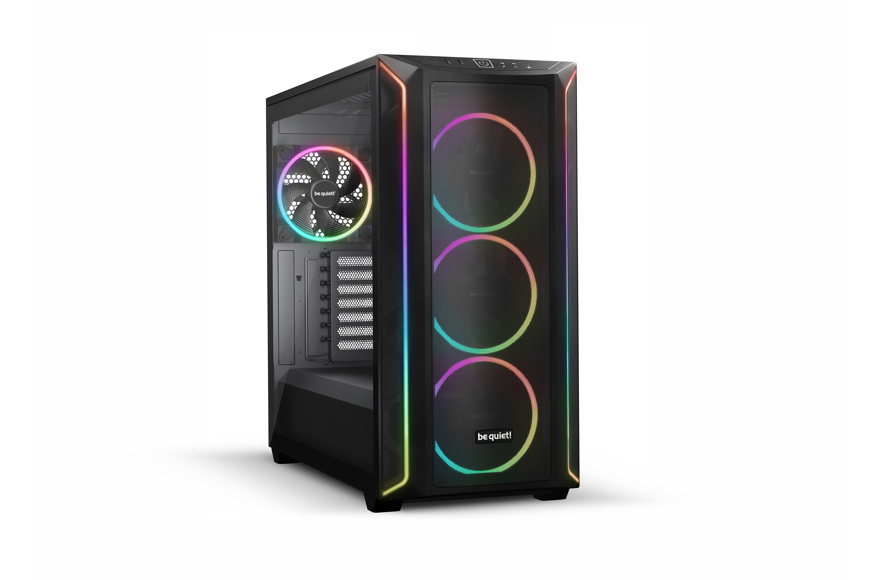 Shadow Base 800 FX Black | E-ATX | 4× Light Wings 140 ARGB | BGW63