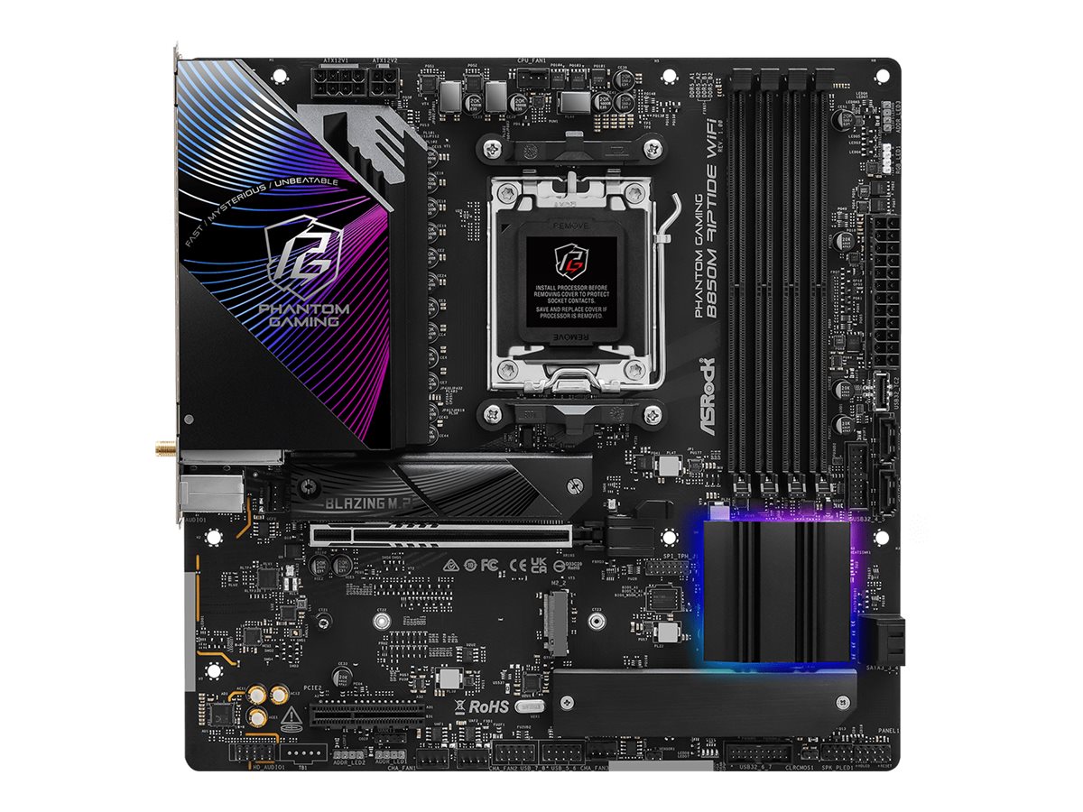 B850M Riptide WiFi        AM5 mATX HDMI/DP       DDR5