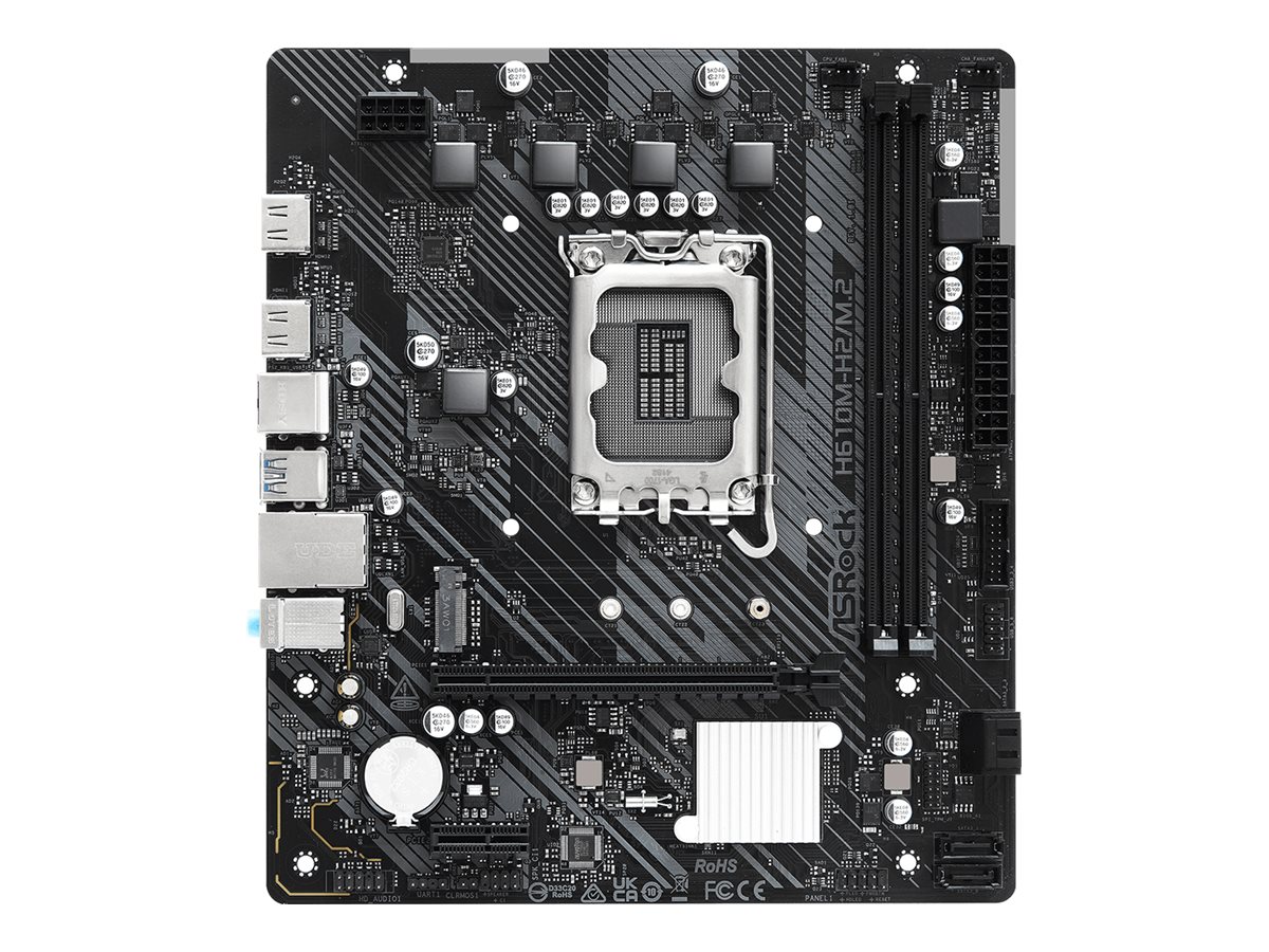 H610M-H2/M.2             1700 mATX HDMI          DDR4 retail