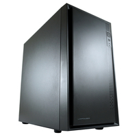 Gehäuse Micro-ATX 2016MB black 2xUSB3.0.2xUSB2.0 ohne Netzteil - Gehäuse