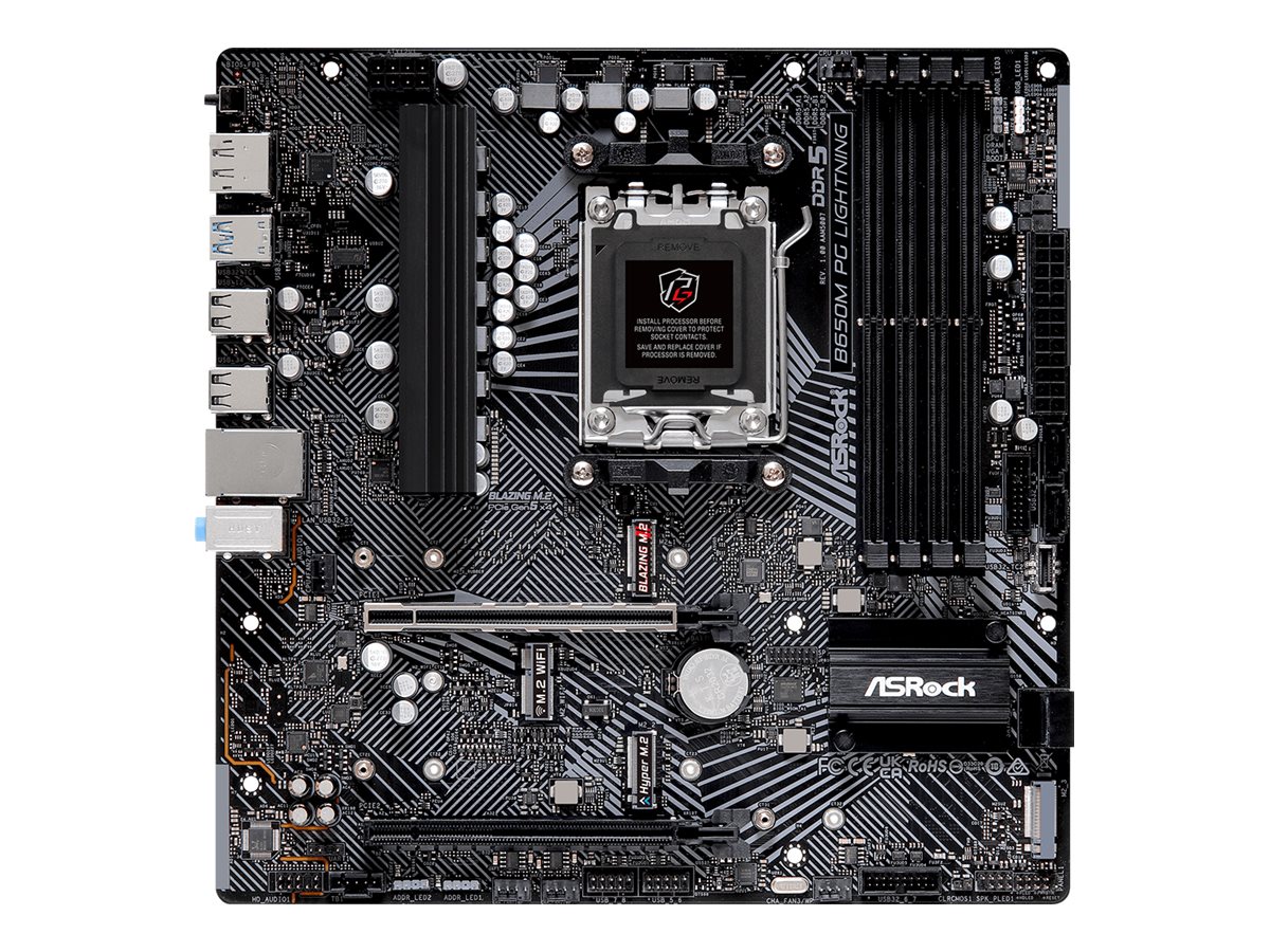 AsRock B650M PG Lightning - AMD B650 - So. AM5 - mATX