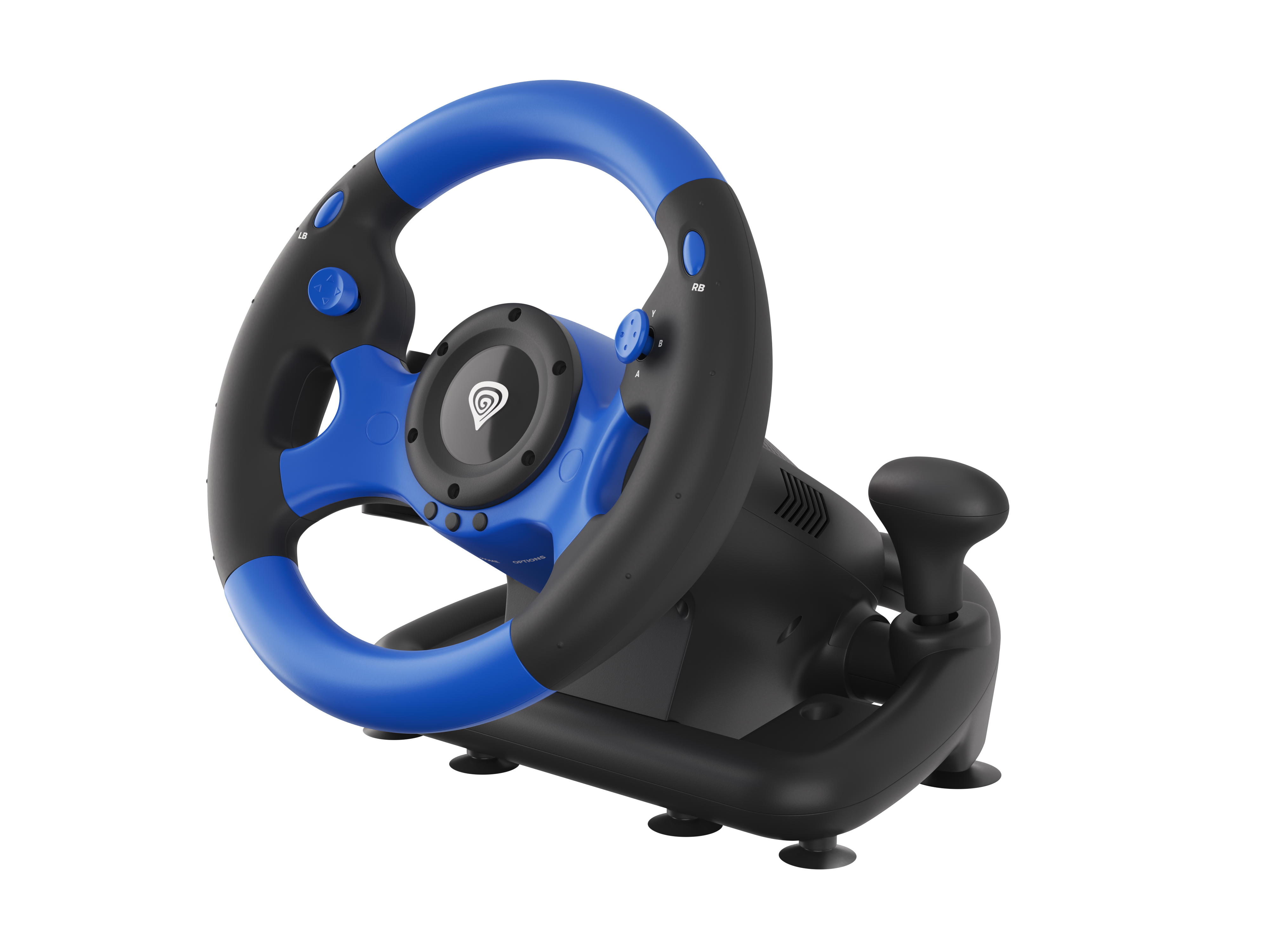 Gaming SEABORG 350 Lenkrad mit Pedale, kabelgebunden (PC/XBOX/PS)