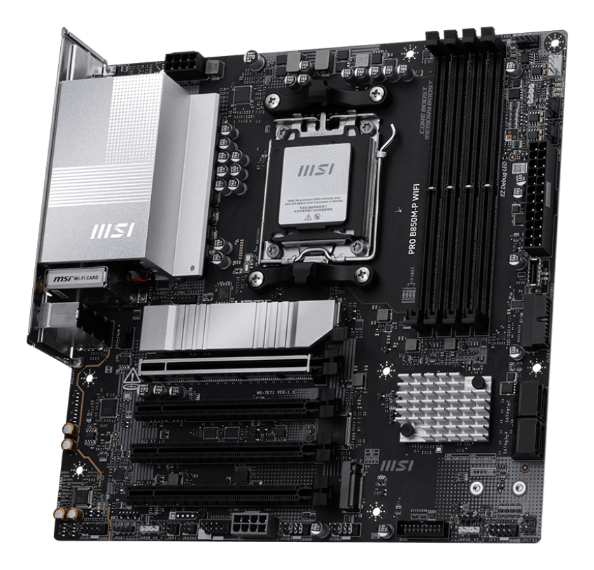 Pro B850M-P Wifi                 (B850,AM5,mATX,DDR5)