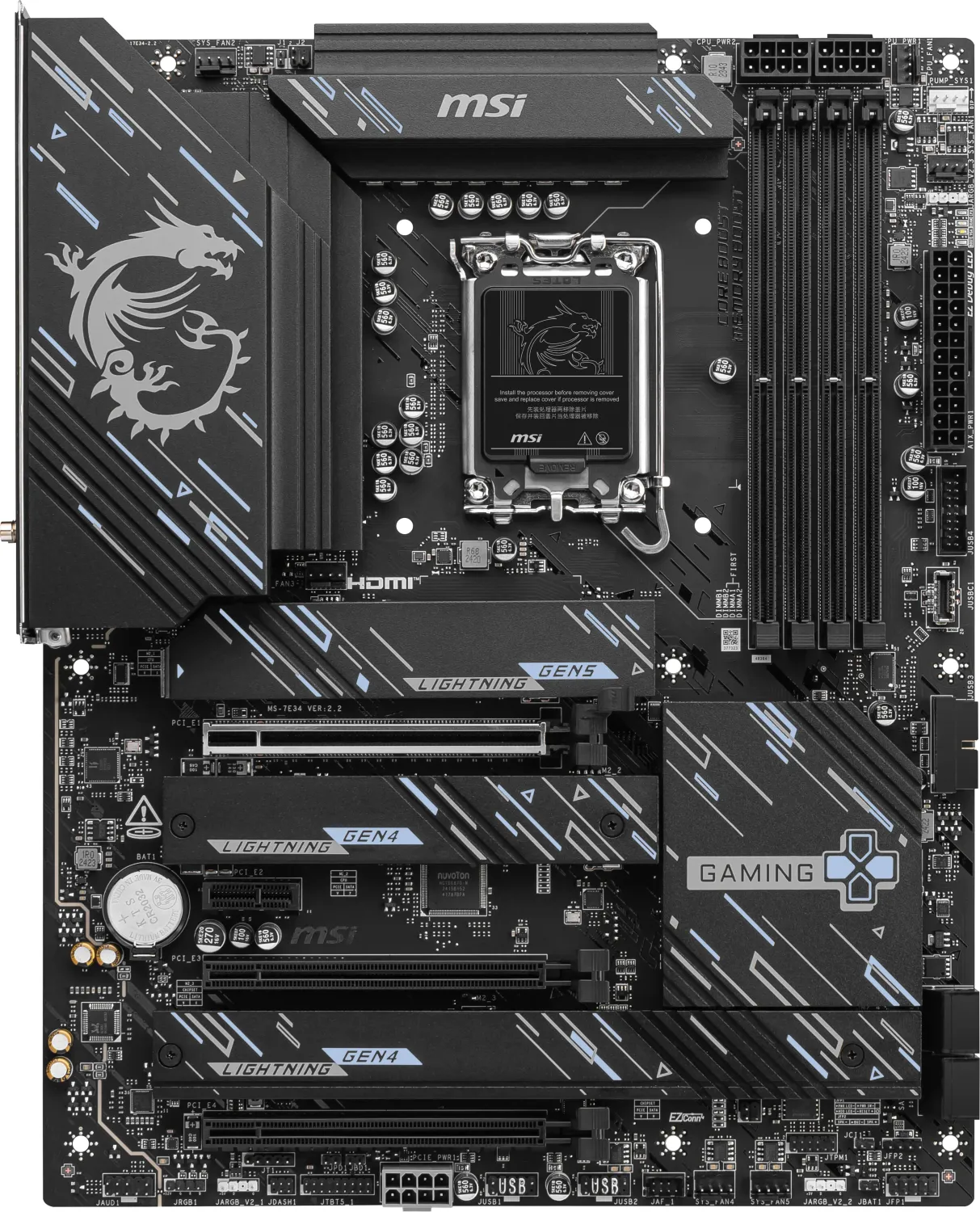 Z890 Gaming Plus WIFI - Intel Z890 - So. 1851 - ATX