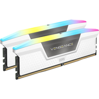 2x 16GB (32GB Kit) DDR5-6000 Corsair Vengeance RGB weiß CL36-44-44-96 (Intel XMP)