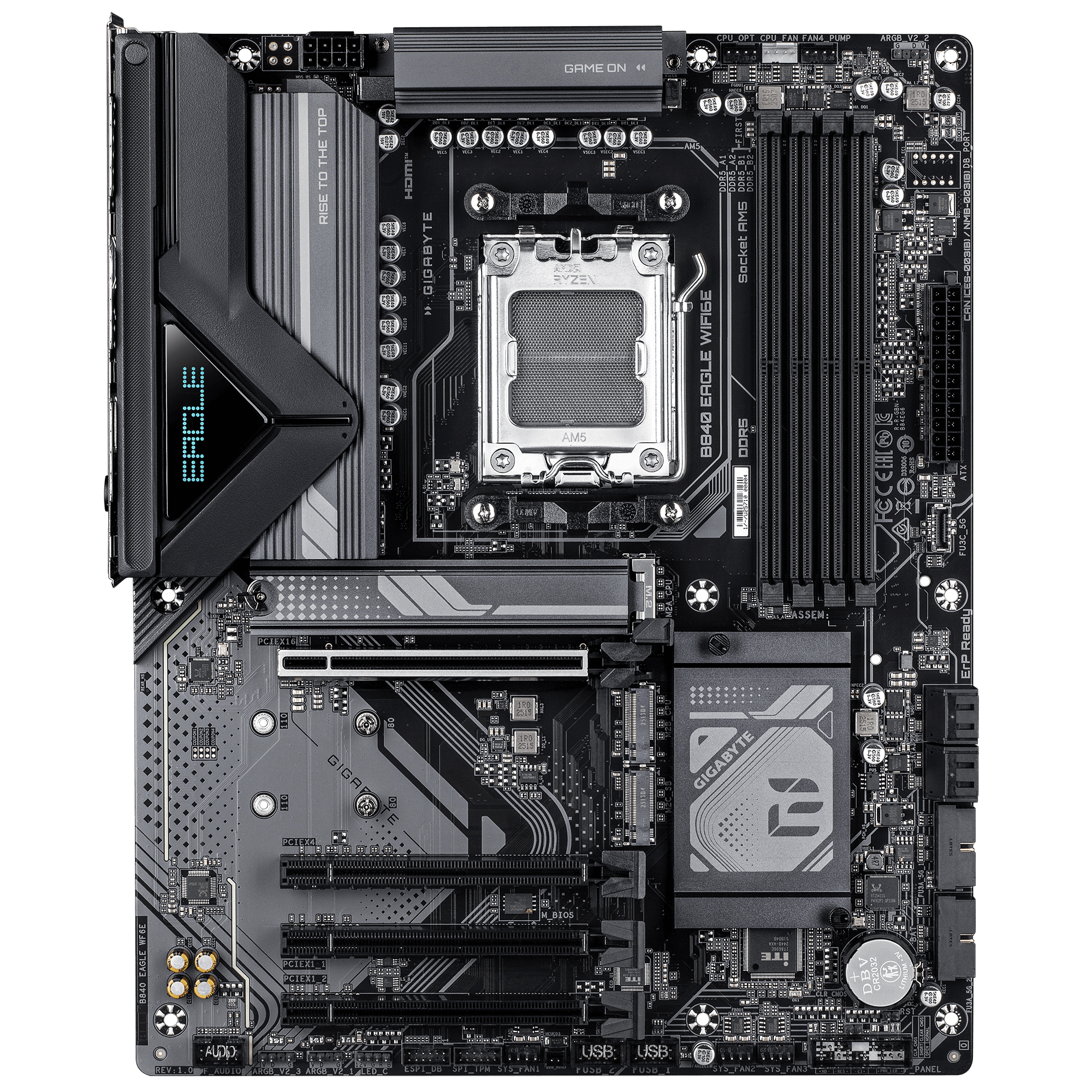 B840 EAGLE WIFI6E        (B840,AM5,ATX,DDR5)