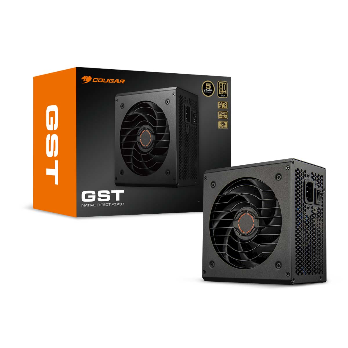 Netzteil GST 850W ATX3.1 / 80 Plus Gold