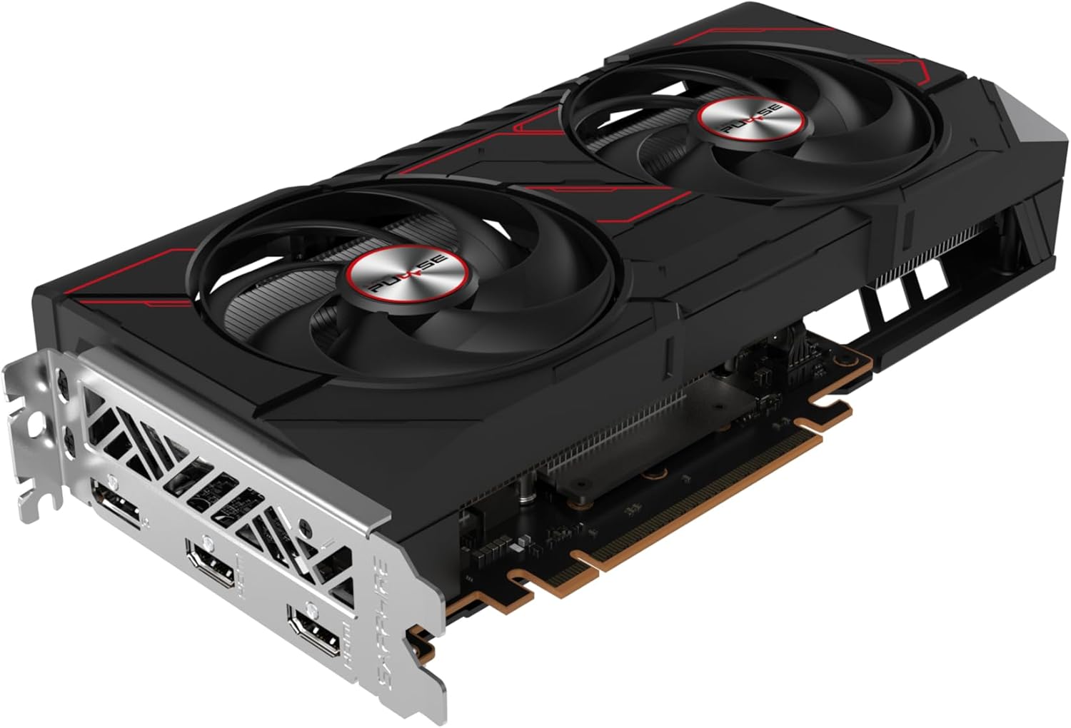 SAPPHIRE Radeon RX9060XT Pulse Gaming OC 8GB GDDR6 2xHDMI DP