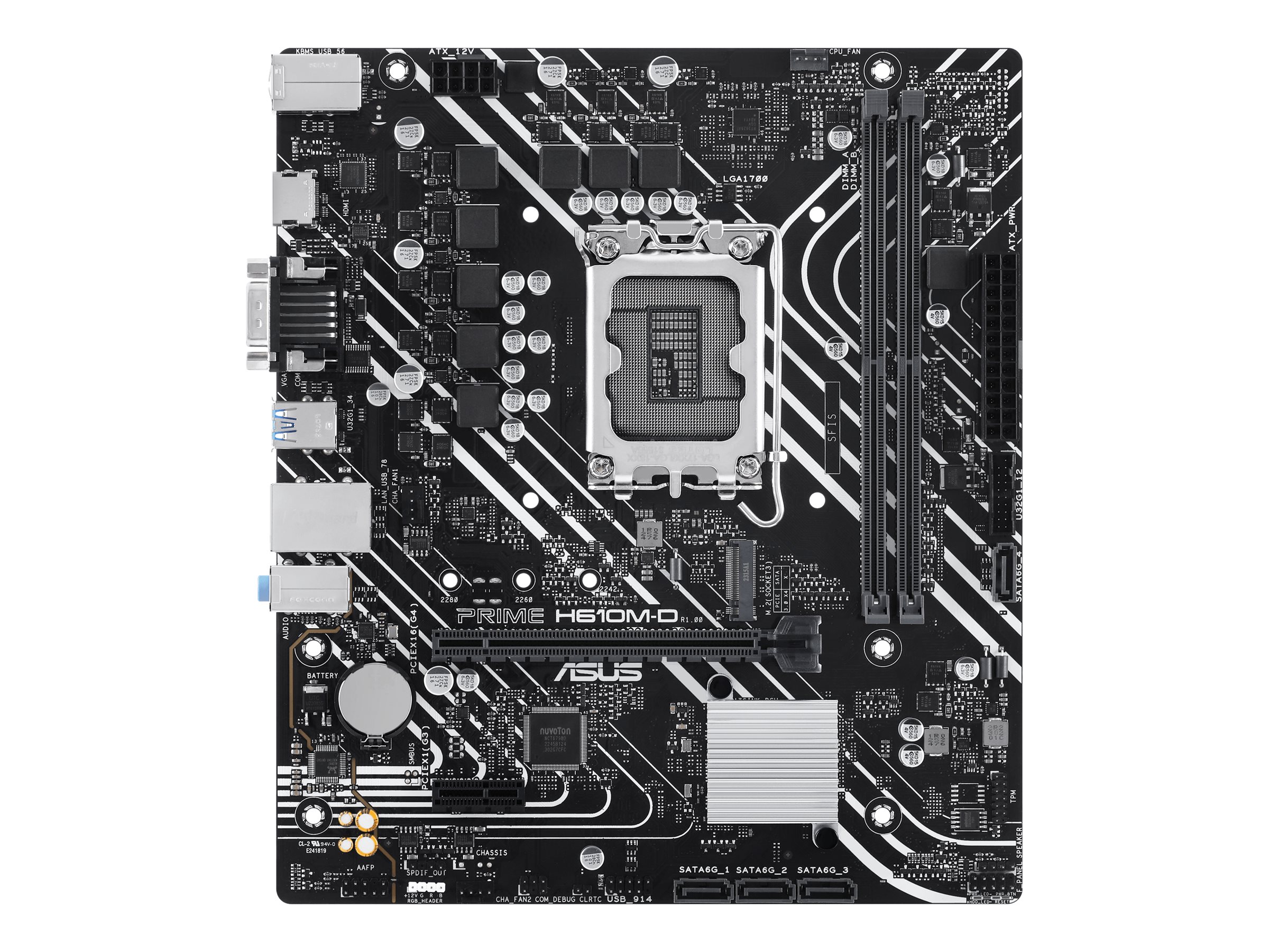 PRIME H610M-D                 (Intel,1700,DDR5,mATX)