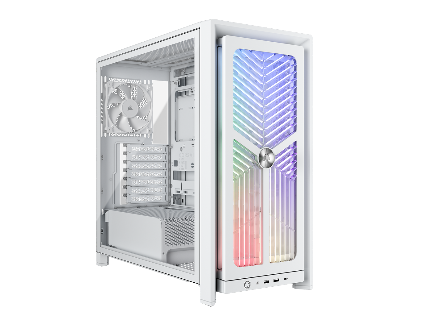 Midi FRAME 4000X RS Mid-Tower, White