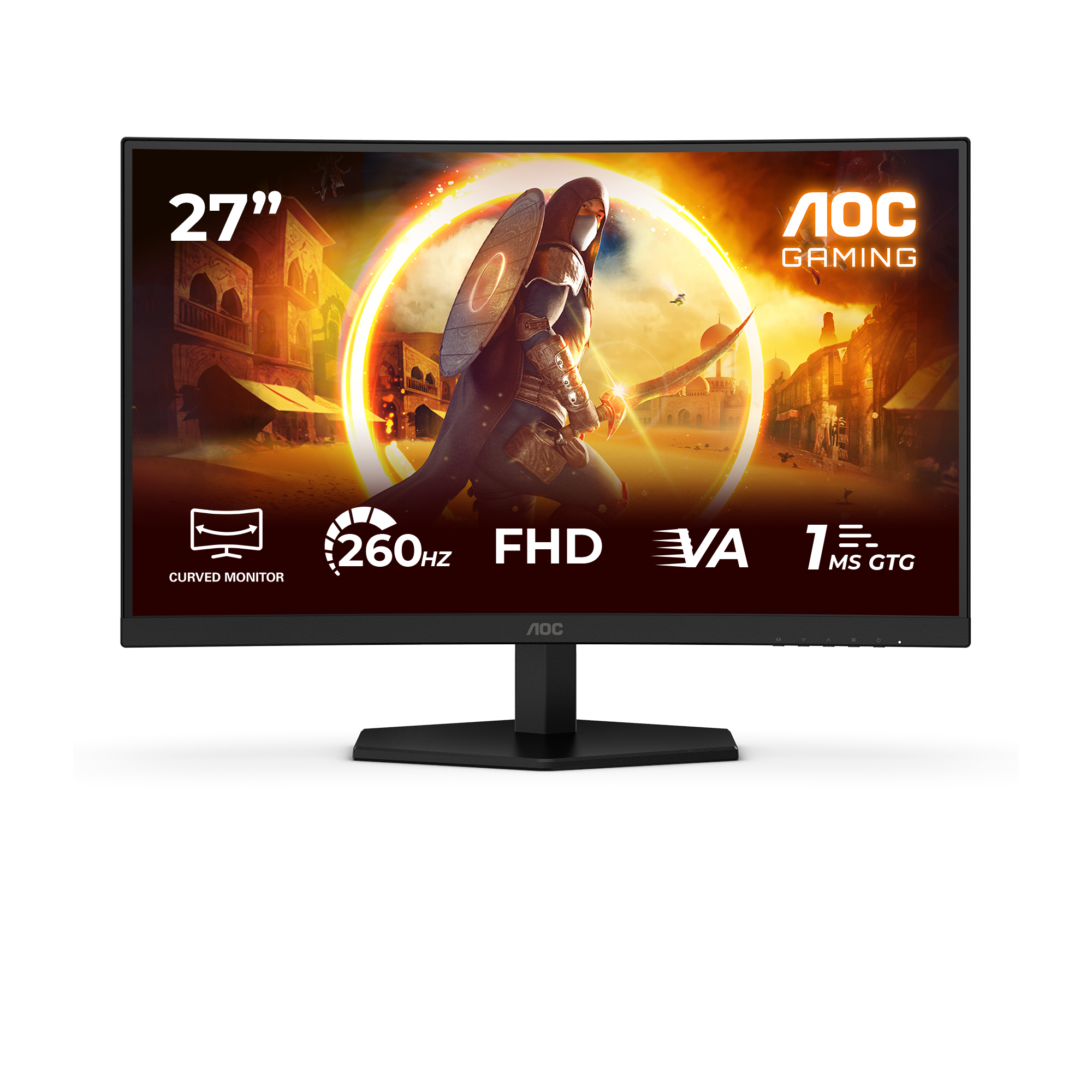 68,6cm (27") C27G42ZE 16:09 HDMI+DP Curved black/red