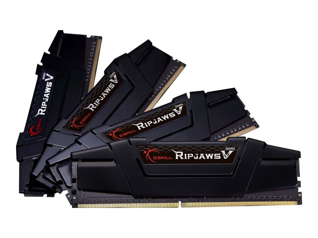 4x 8GB (32GB Kit) DDR4-4000 G.Skill RipJaws V schwarz CL18