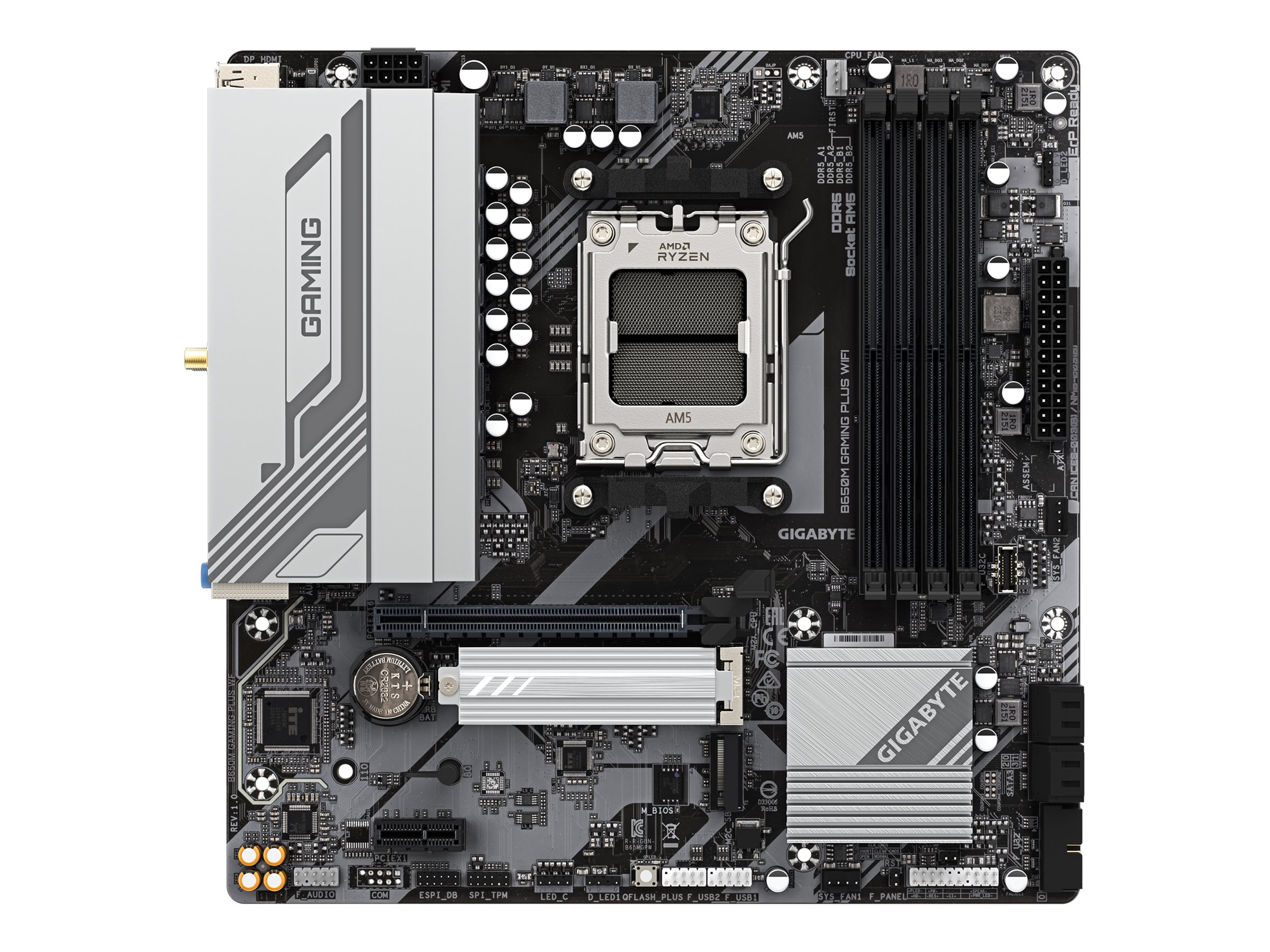 B650M Gaming Plus WF        (B650,AM5,mATX,DDR5)