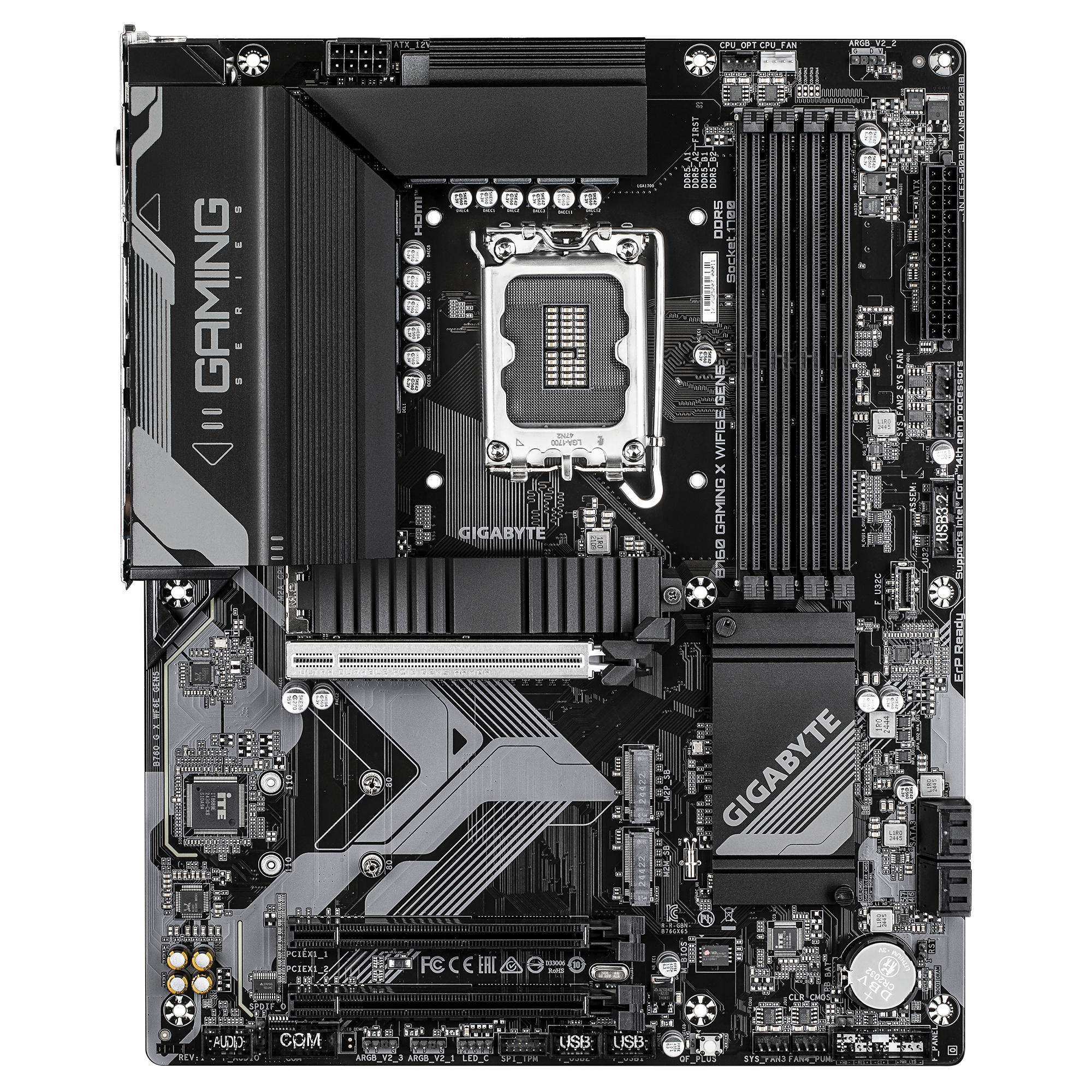 B760 Gaming X WiFi6E Gen5   (B760,S1700,ATX,DDR5)