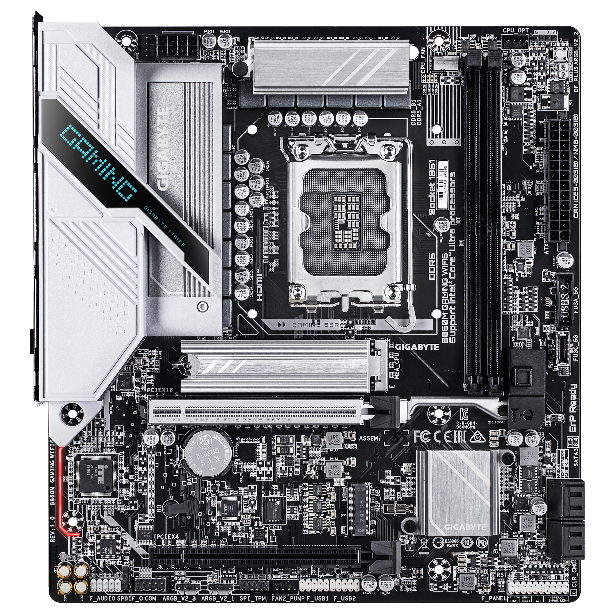 B860M Gaming WIFI6        (B860,S1851,mATX,DDR5