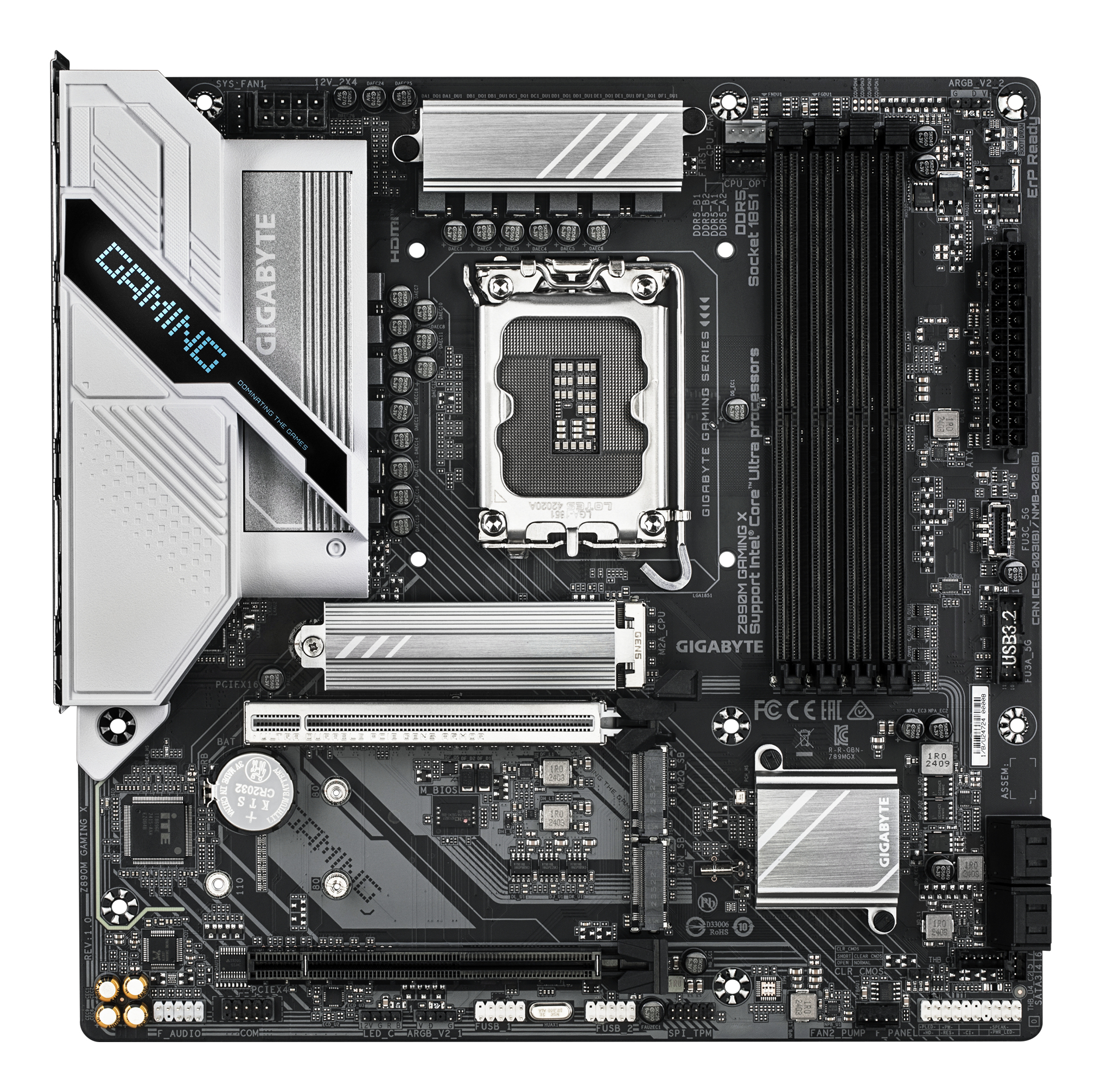 Z890M Gaming X - Intel Z890 - So. 1851 - mATX