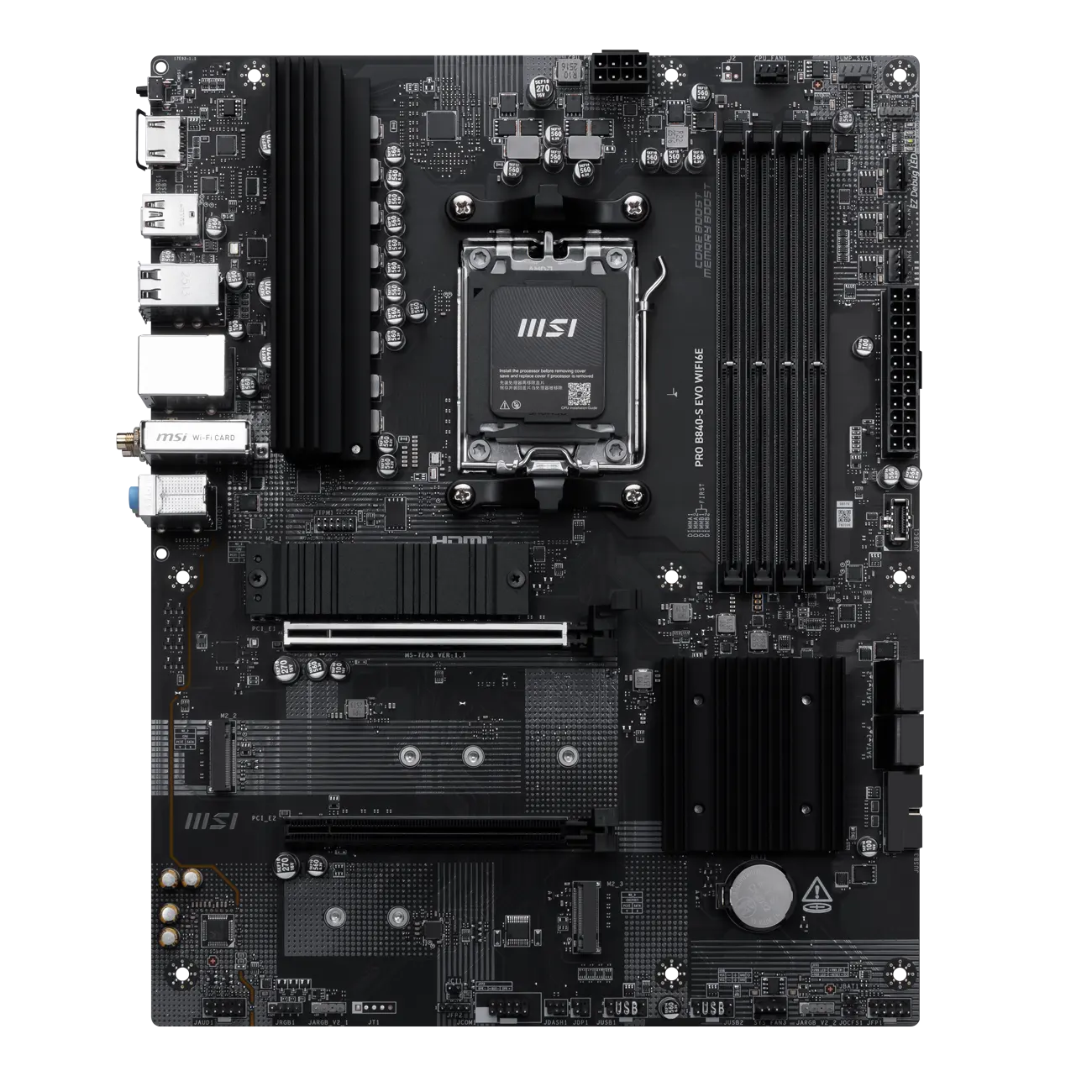 Pro B840-S Evo Wifi6E          (B840,AM5,ATX,DDR5)