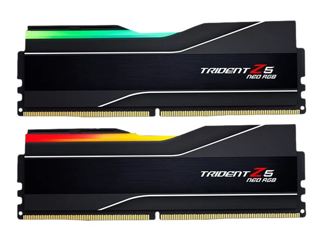 2x 32GB (64GB Kit) DDR5-6000 G.Skill Trident Z5 Neo RGB schwarz CL30 (Intel XMP)