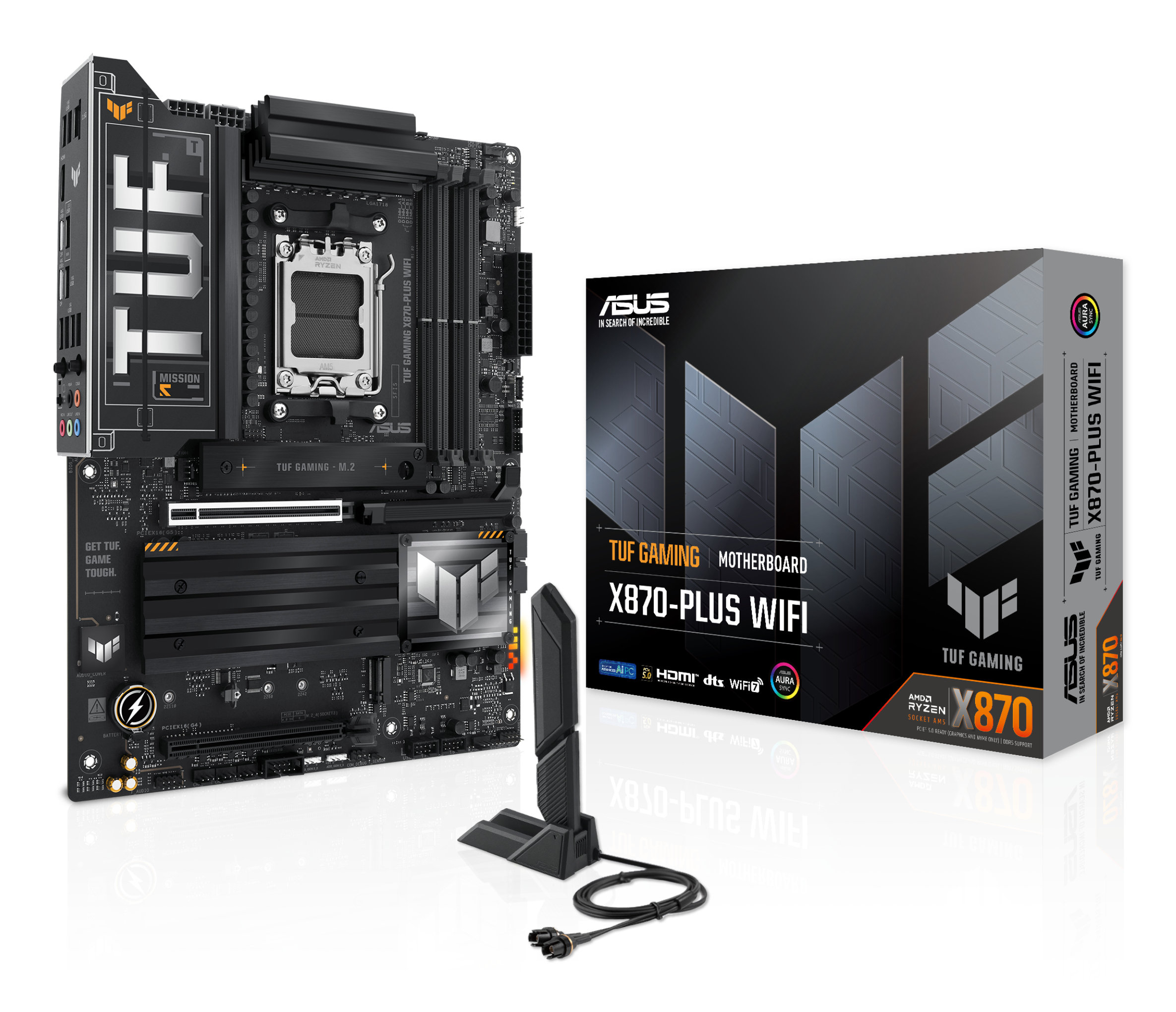 TUF Gaming X870-Plus WIFI - AMD X870 - So. AM5 - ATX