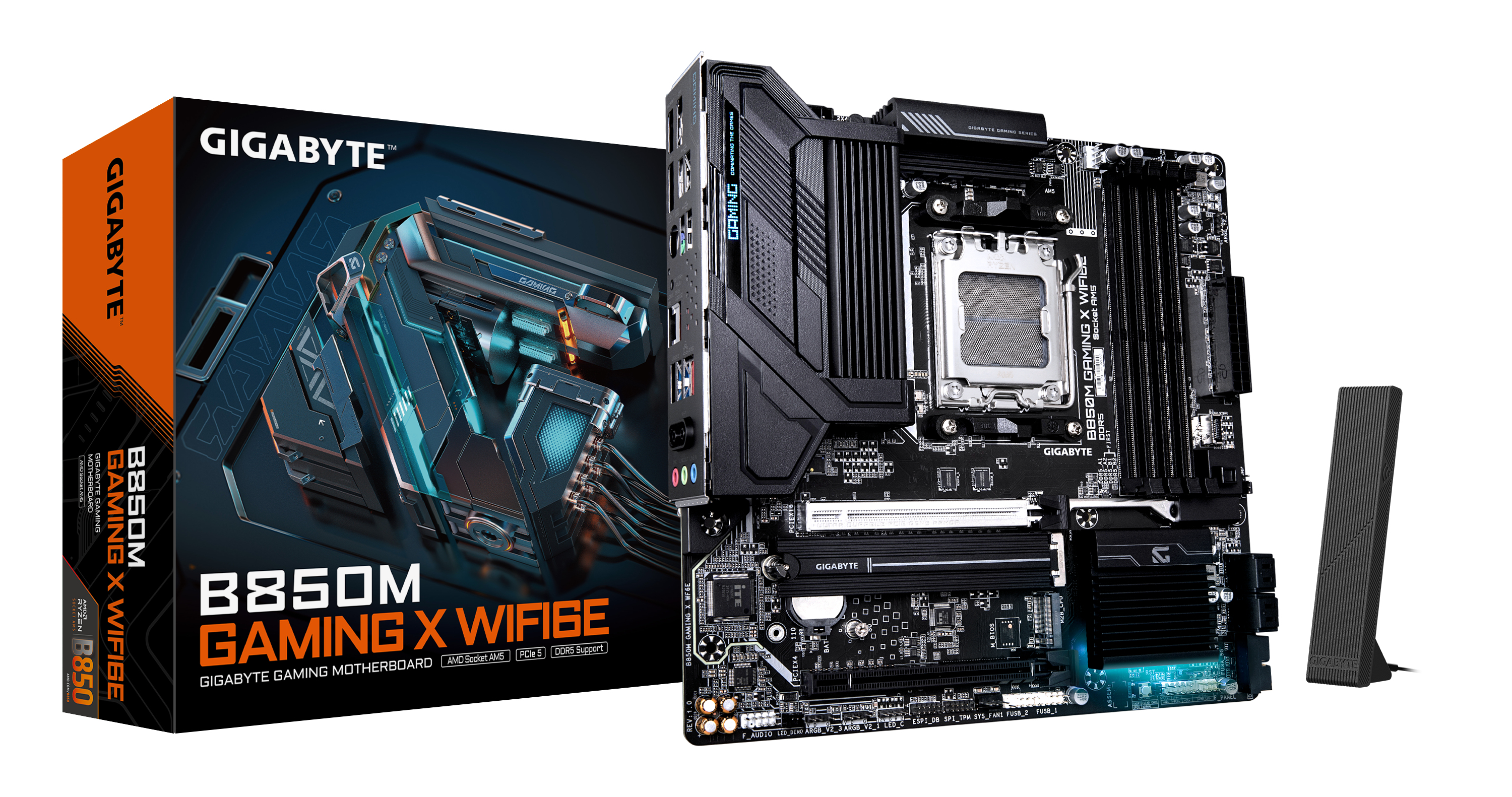 B850M Gaming X WF6E         (B850,AM5,mATX,DDR5)