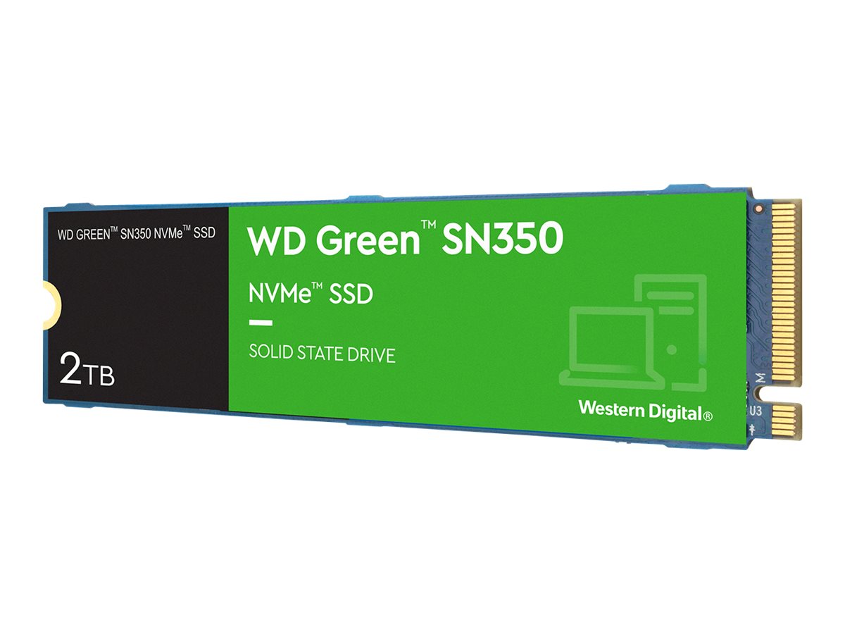 Green SN350 NVMe SSD WDS200T3G0C - SSD - 2 TB - intern - M.2 2280 - PCIe 3.0 x4 (NVMe)