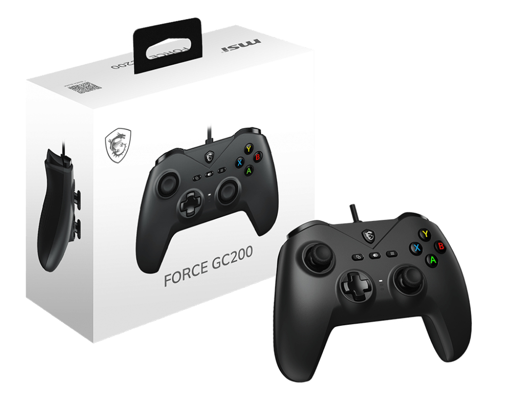 Force GC200 Black Gamecontroller USB