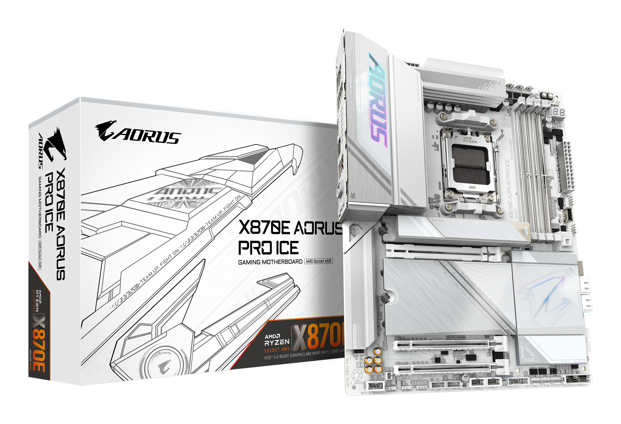 X870E Aorus Pro Ice - AMD X870E - So. AM5 - ATX