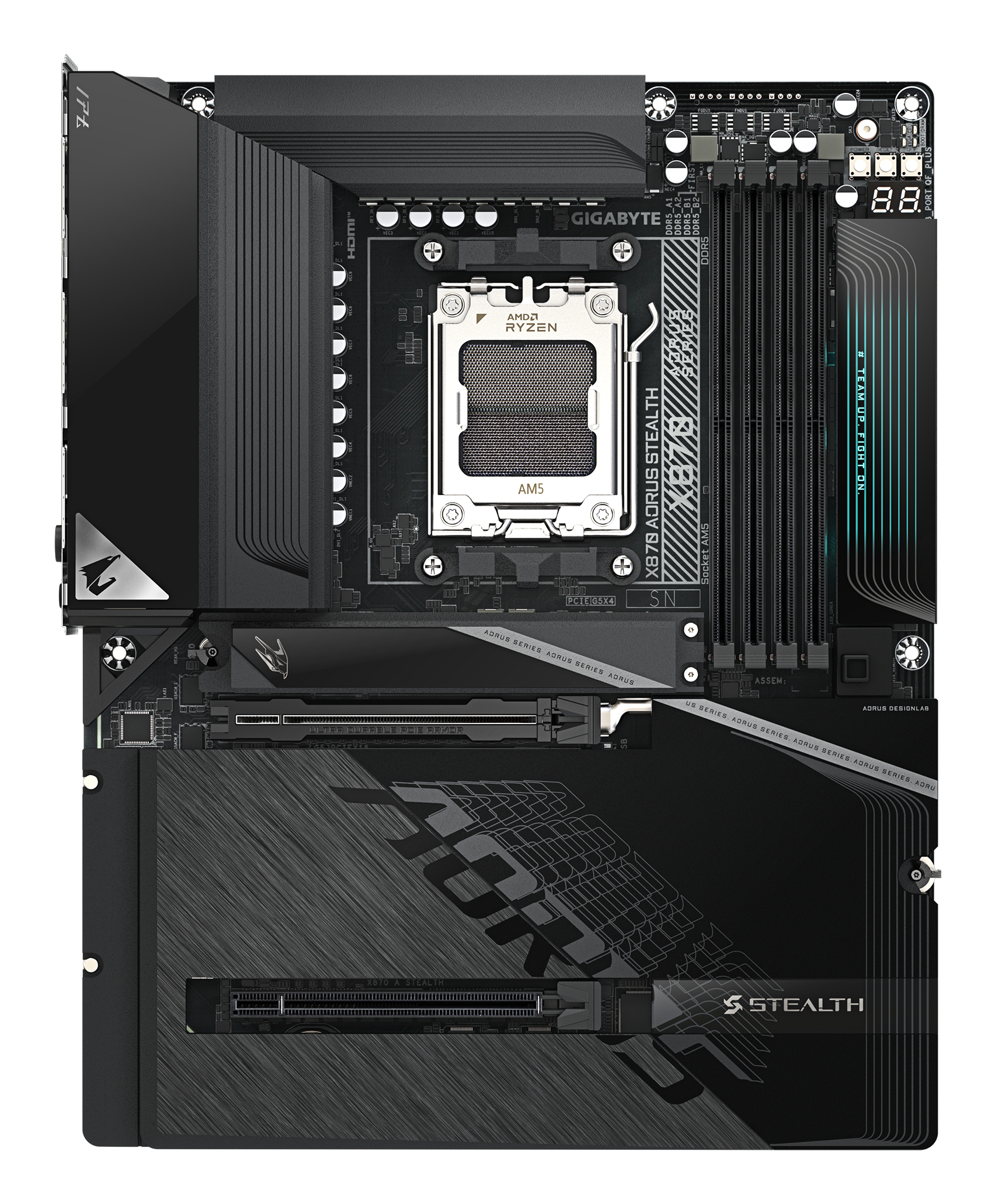 X870 AORUS STEALTH           (X870,AM5,ATX,DDR5)