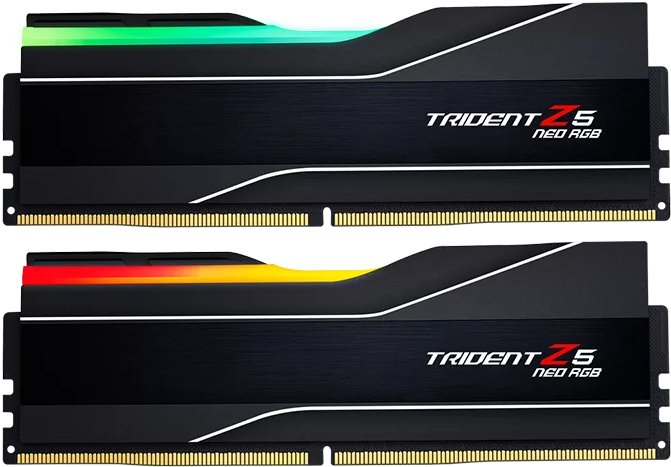 48GB DDR5-8000 G.Skill Trident Z5 NEO RGB schwarz CL40 (2x 24GB) (AMD EXPO)