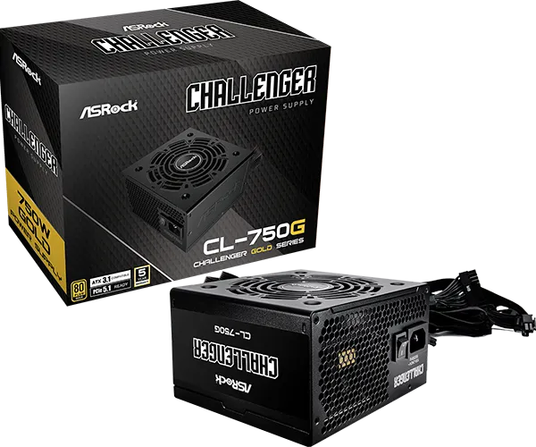 Challenger Gold CL-G CL-750G 750W PC Netzteil