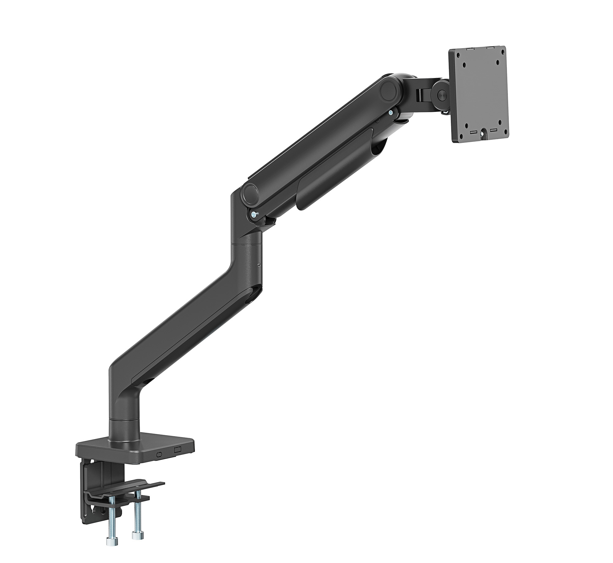 Tischhalterung mit mechanischer Feder für 1x Moni.