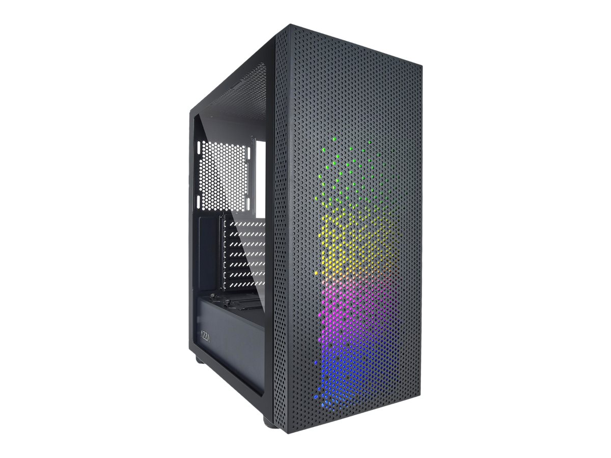 CELESTA F 340F | E-ATX Mid Tower | ARGB-Front | Glas | Schwarz