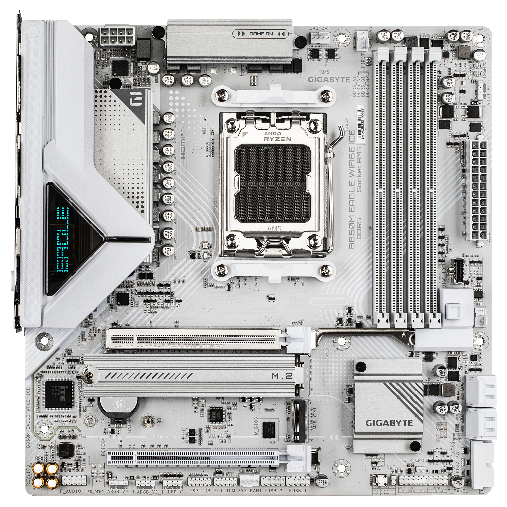 B850M Eagle WiFi6E ICE (B850,AM5,mATX,DDR5)