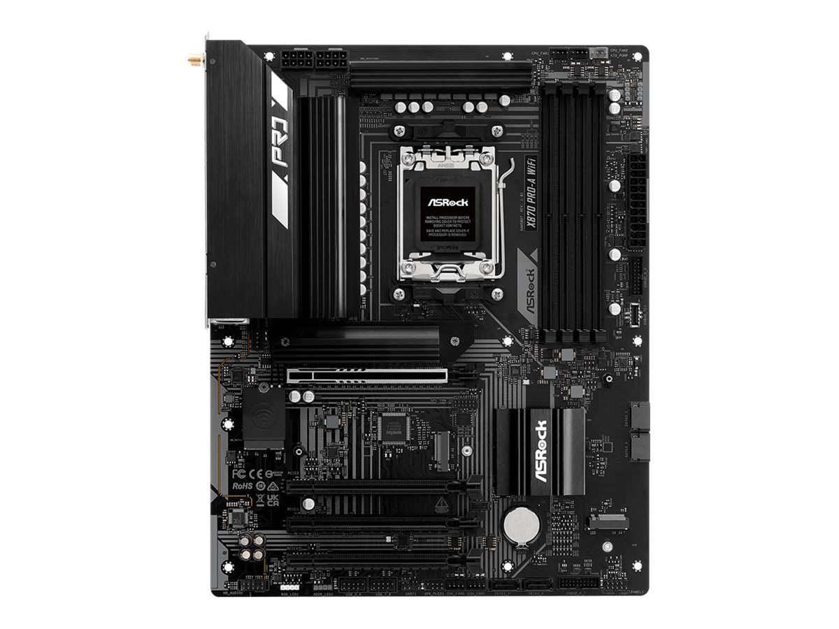 X870  Pro-A WiFi          AM5 ATX  HDMI/USB-C    DDR5 retail