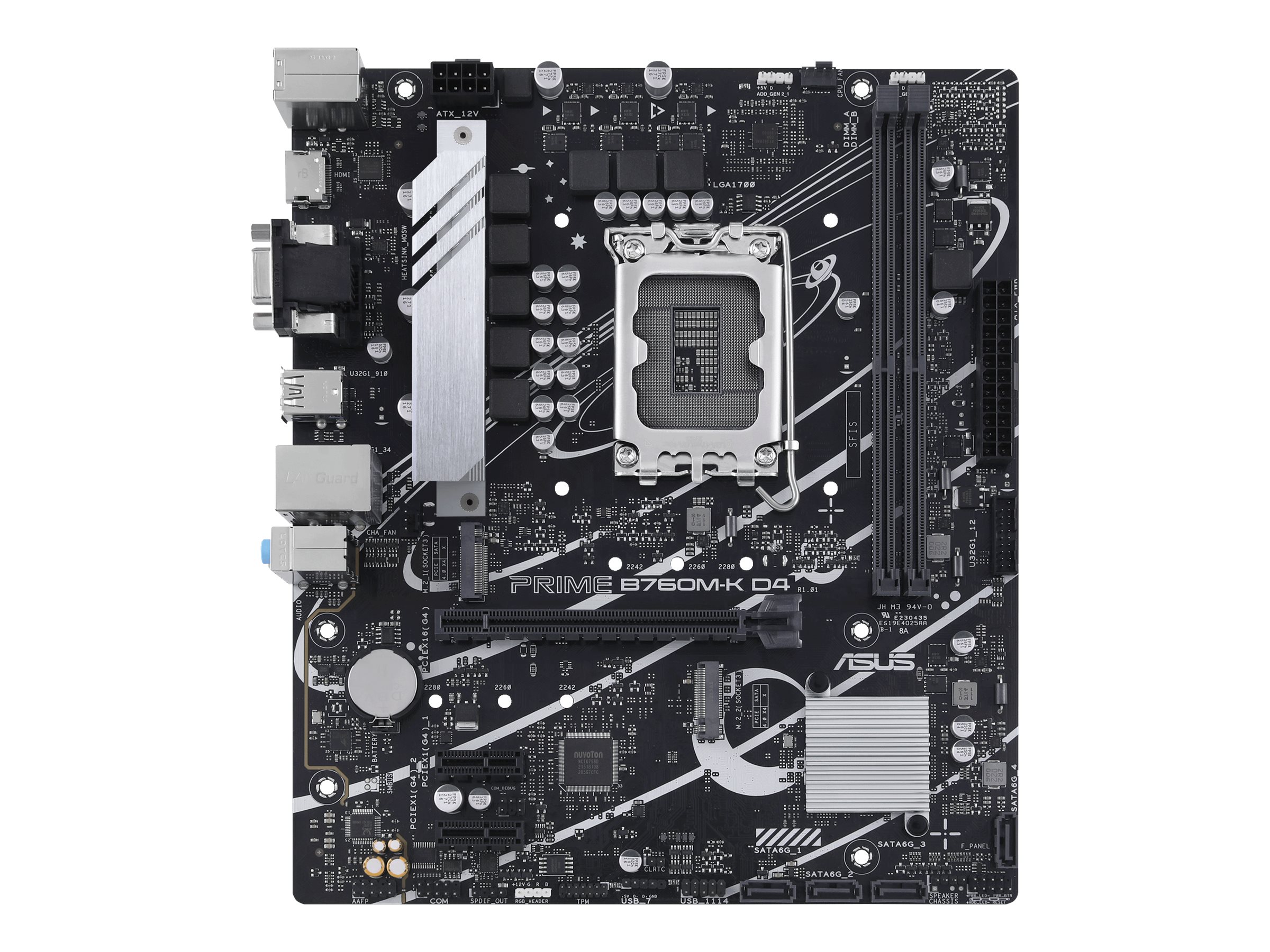 Prime B760M-K D4 (DDR4) - Intel B760 - So. 1700 - mATX