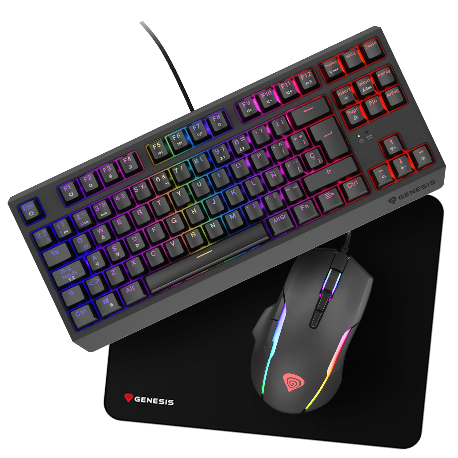 25now Gaming Peripherie Bundle - Genesis Starter Edition