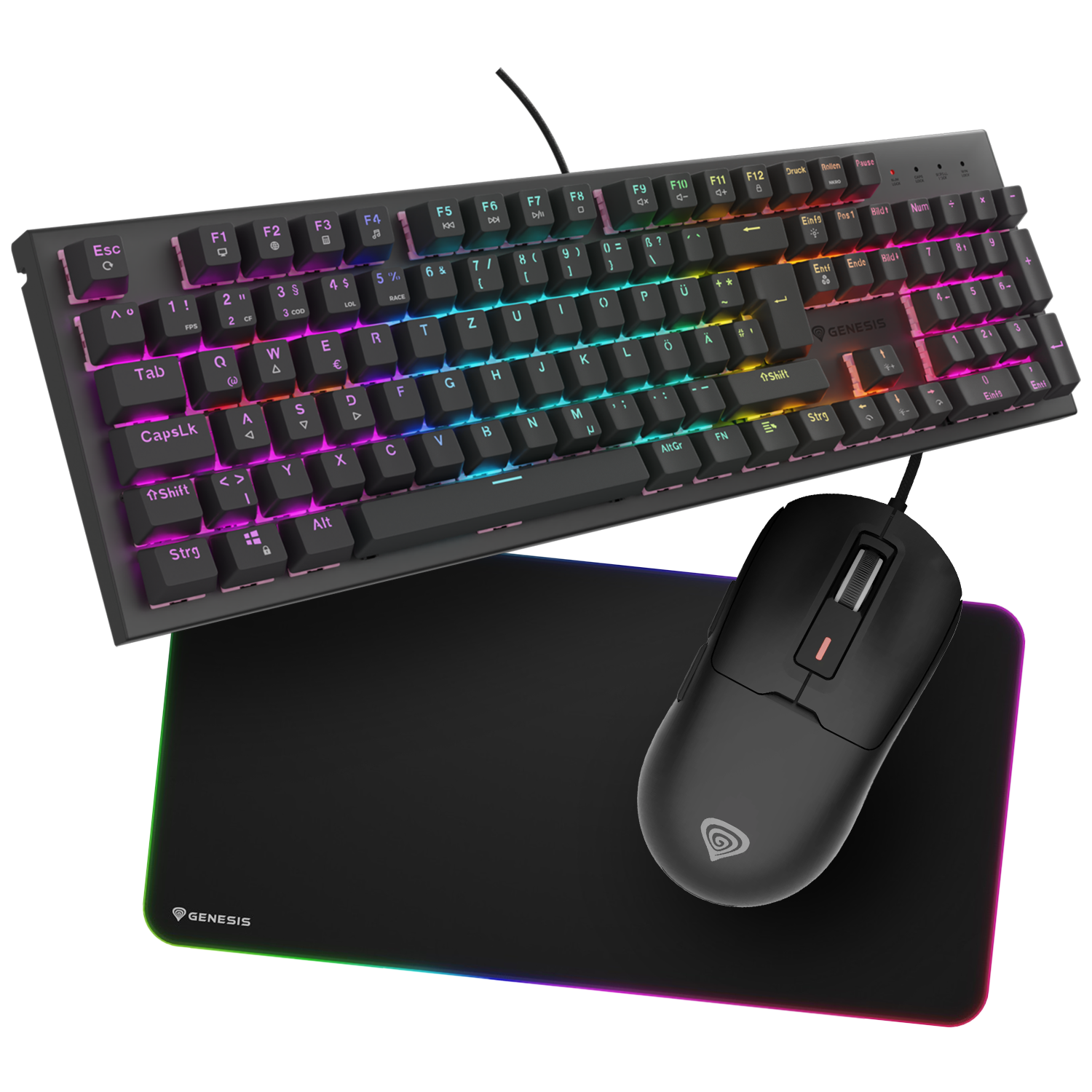 25now Gaming Peripherie Bundle - Genesis Professional Edition