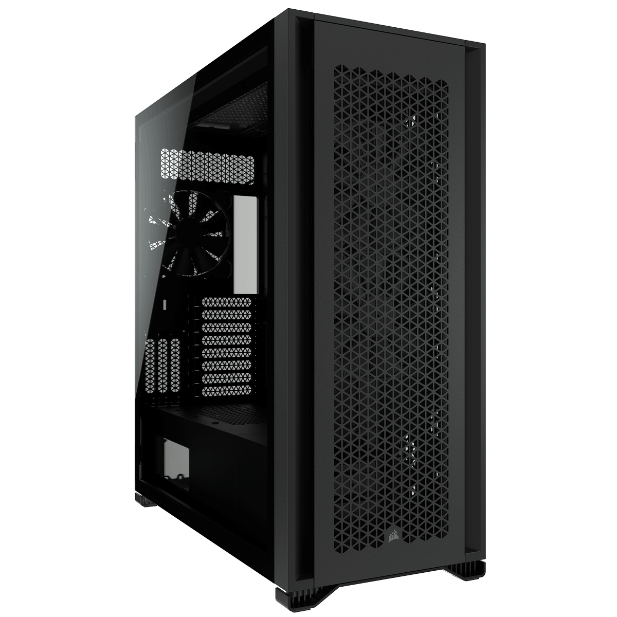 Midi 7000D Airflow (Tempered Glass) Black