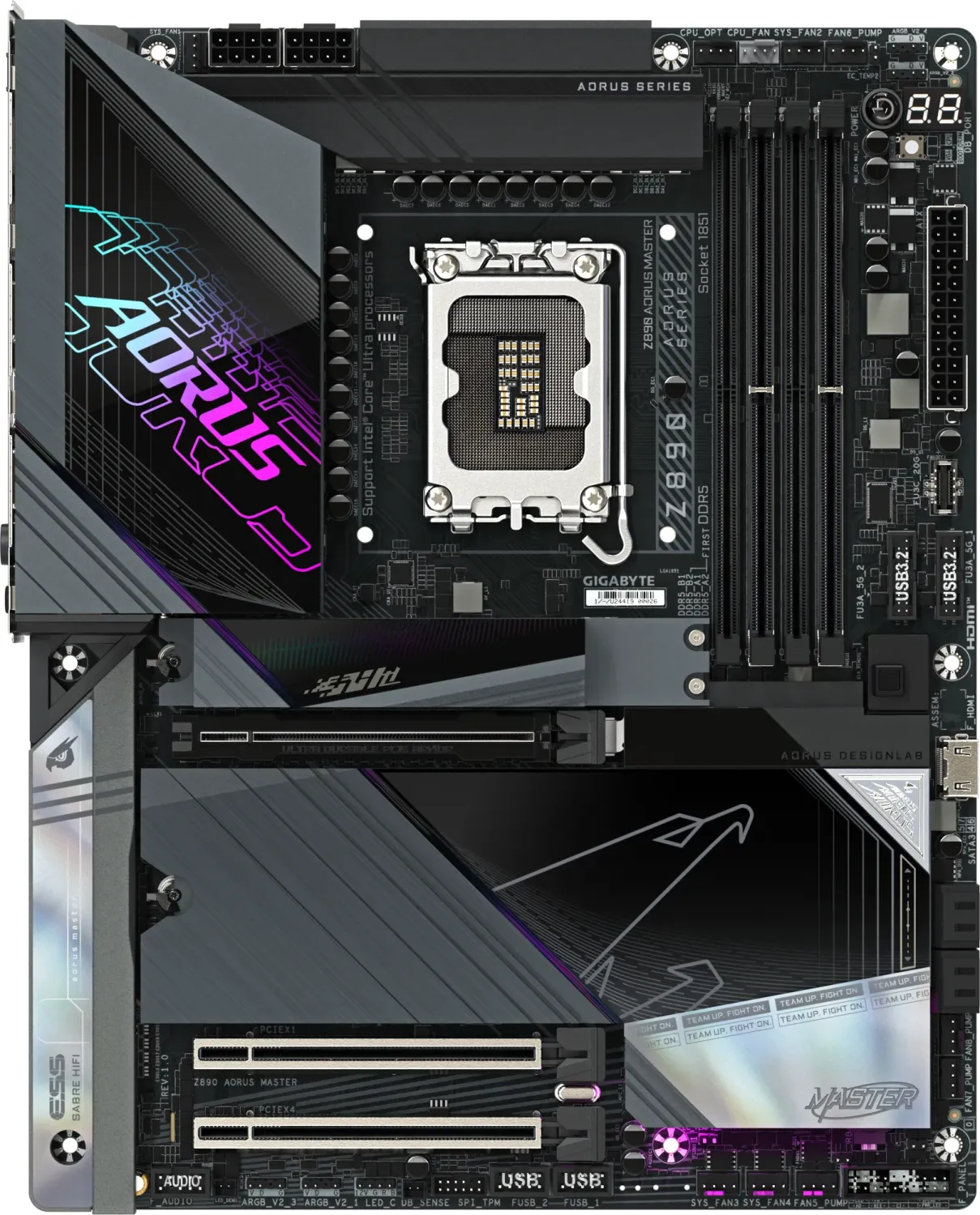 Z890 Aorus Master - Intel Z890 - So. 1851 - ATX