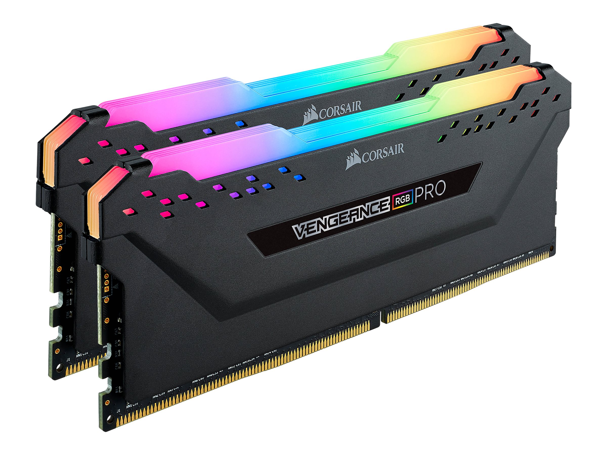 Vengeance RGB PRO schwarz UDIMM 32GB Kit, DDR4-3200, CL16-20-20-38