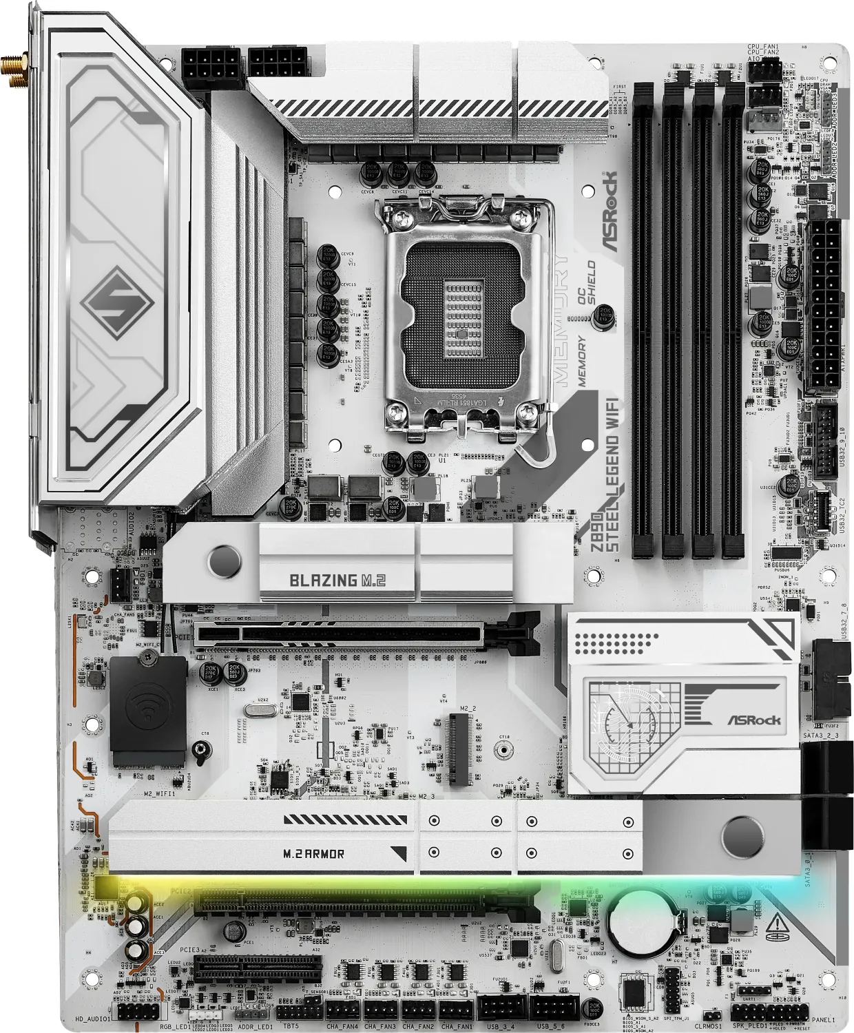 AsRock Z890 Steel Legend WiFi - Intel Z890 - So. 1851 - ATX