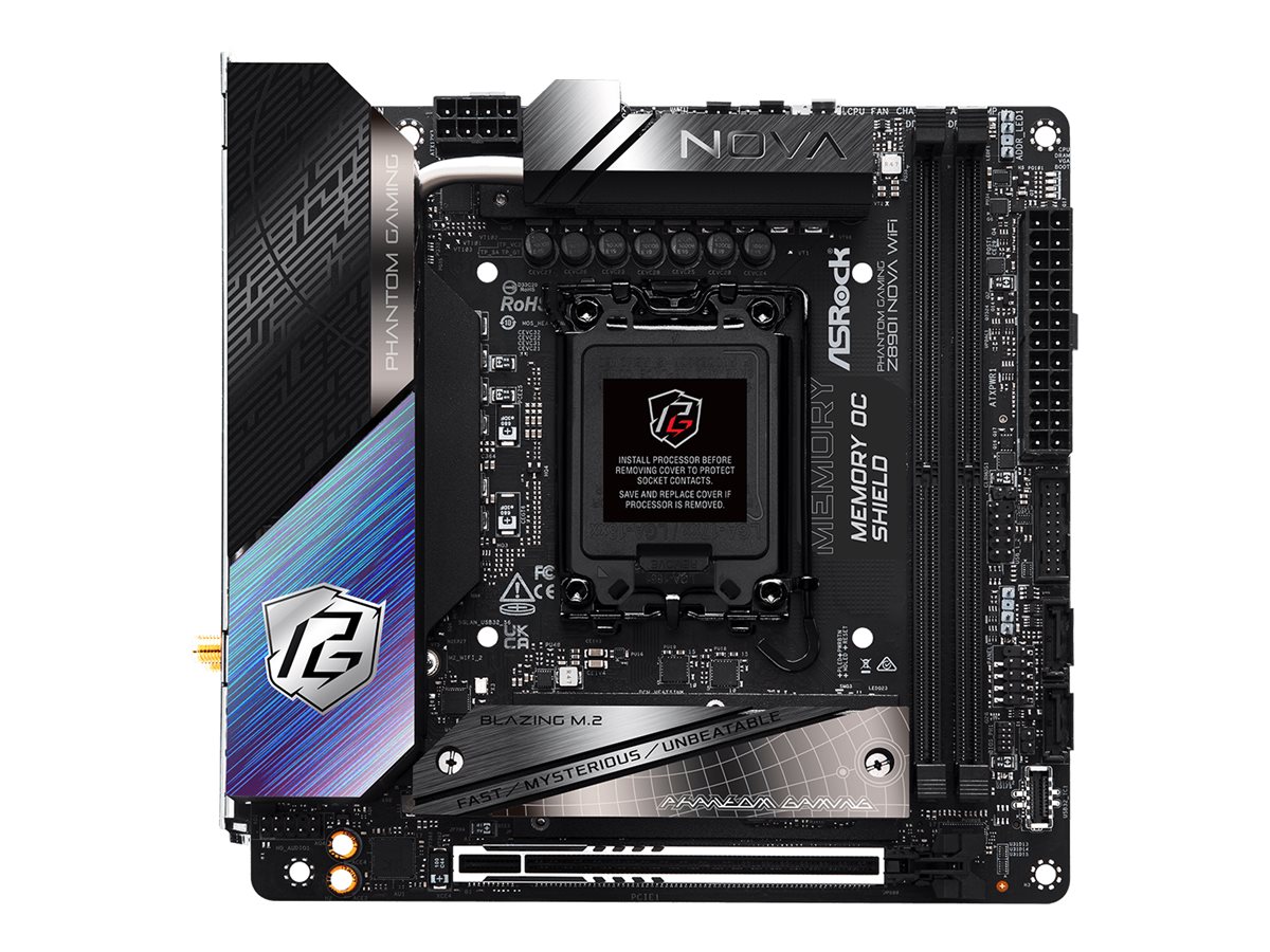 Z890I Nova WiFi          1851 mITX HDMI/USB-C    DDR5 retail