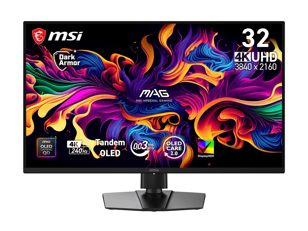 MAG 321UPDE QD-OLED X24 81,21cm UHD 16:9 QD-OLED DP HDMI