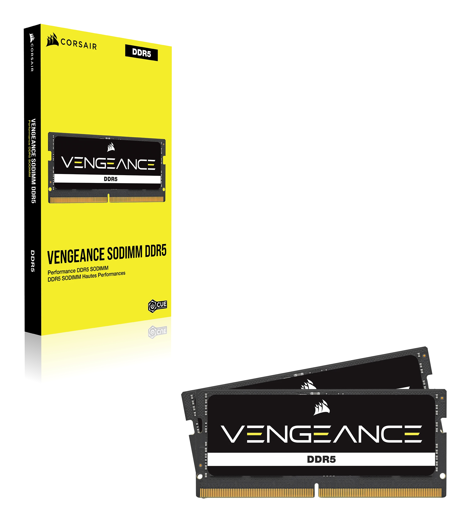 48GB DDR5-5600 CORSAIR VENGEANCE Black CL48 (1x 48GB Einzelmodul SO-DIMM)
